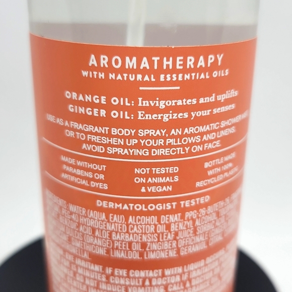 Bath & Body Works New Set Aromatherapy Orange + Ginger Body Scrub & Oil Mist - Picture 5 of 6